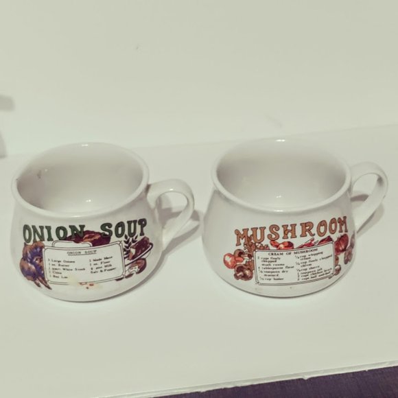 Vintage Rare HIMARK "Soups On" Ceramic Soup Tureen with Lid & Ladle - Picture 5 of 6